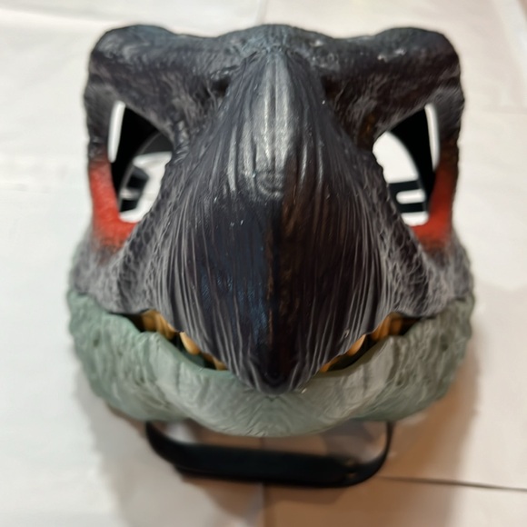 DINOSAUR MASK SCARY TEETH Mattel GWY33 Jurassic World Dominion Therizinosaurus - Picture 13 of 13